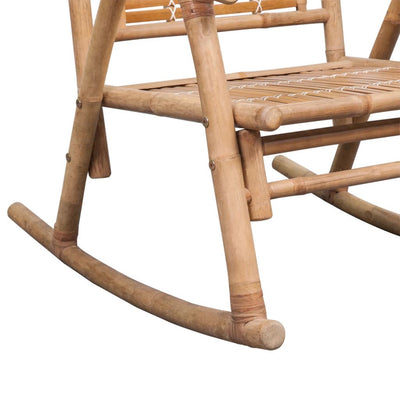 vidaXL Rocking Chair Bamboo - House of Isabella AU