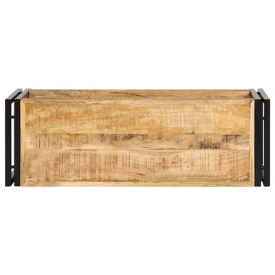 vidaXL TV Cabinet 90x30x40 cm Solid Mango Wood - House of Isabella AU