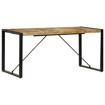vidaXL Dining Table 160x80x75 cm Solid Mango Wood - House of Isabella AU