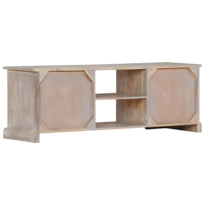 vidaXL TV Cabinet 120x30x40 cm Solid Acacia Wood - House of Isabella AU