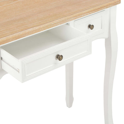 vidaXL Dressing Console Table with 3 Drawers White - House of Isabella AU