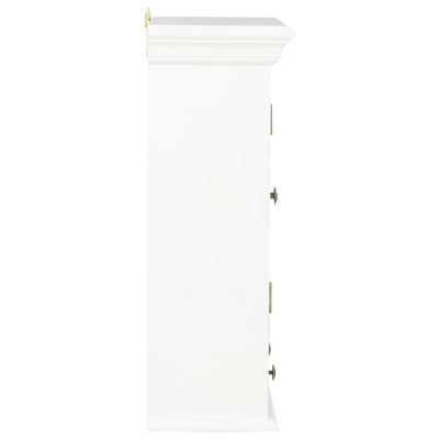 vidaXL Wall Cabinet White 49x22x59 cm Solid Wood - House of Isabella AU
