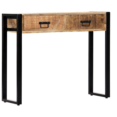 vidaXL Console Table 90x30x75 cm Solid Mango Wood - House of Isabella AU