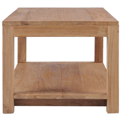 vidaXL Coffee Table 100x50x40 cm Solid Teak Wood - House of Isabella AU