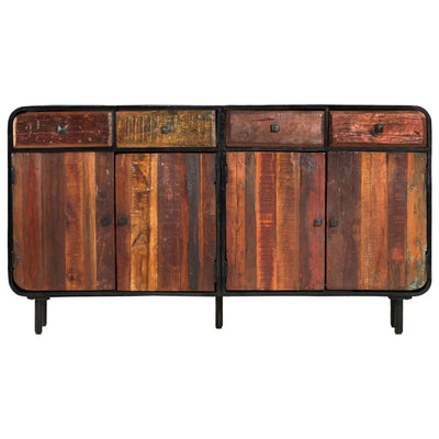 Sideboard Solid Reclaimed Wood 140x35x76 cm