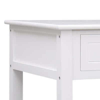 vidaXL Coffee Table White 100x50x45 cm Wood - House of Isabella AU