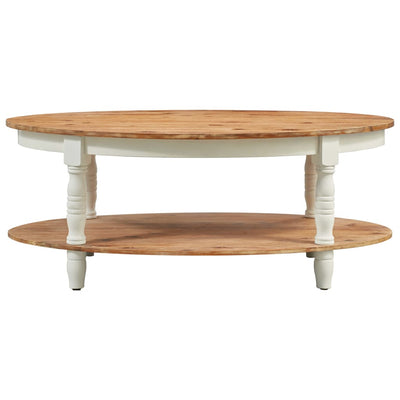 vidaXL Coffee Table 102x62.5x42 cm Solid Acacia Wood - House of Isabella AU