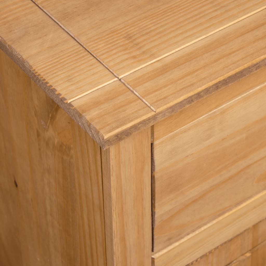 Sideboard 135x40x80 cm Solid Pinewood Panama Range