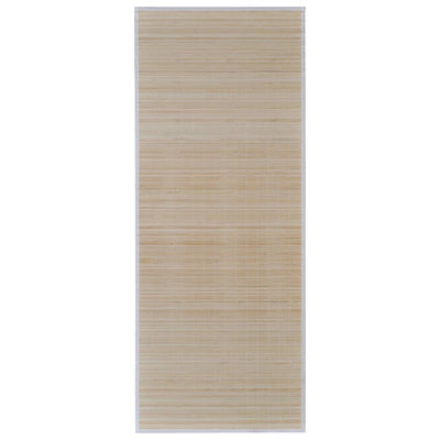 Rectangular Natural Bamboo Rugs 4 pcs 120x180 cm