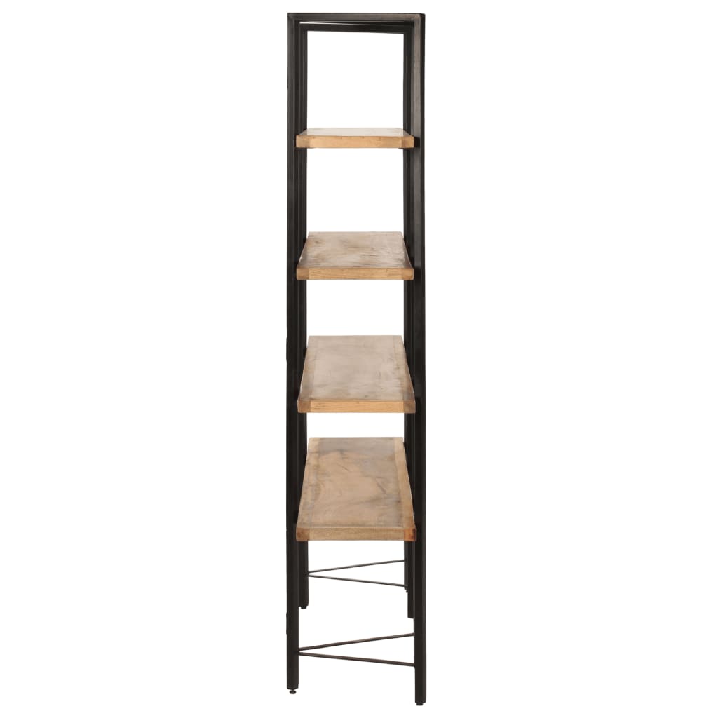 4-Tier Bookcase 160x35x160 cm Solid Mango Wood
