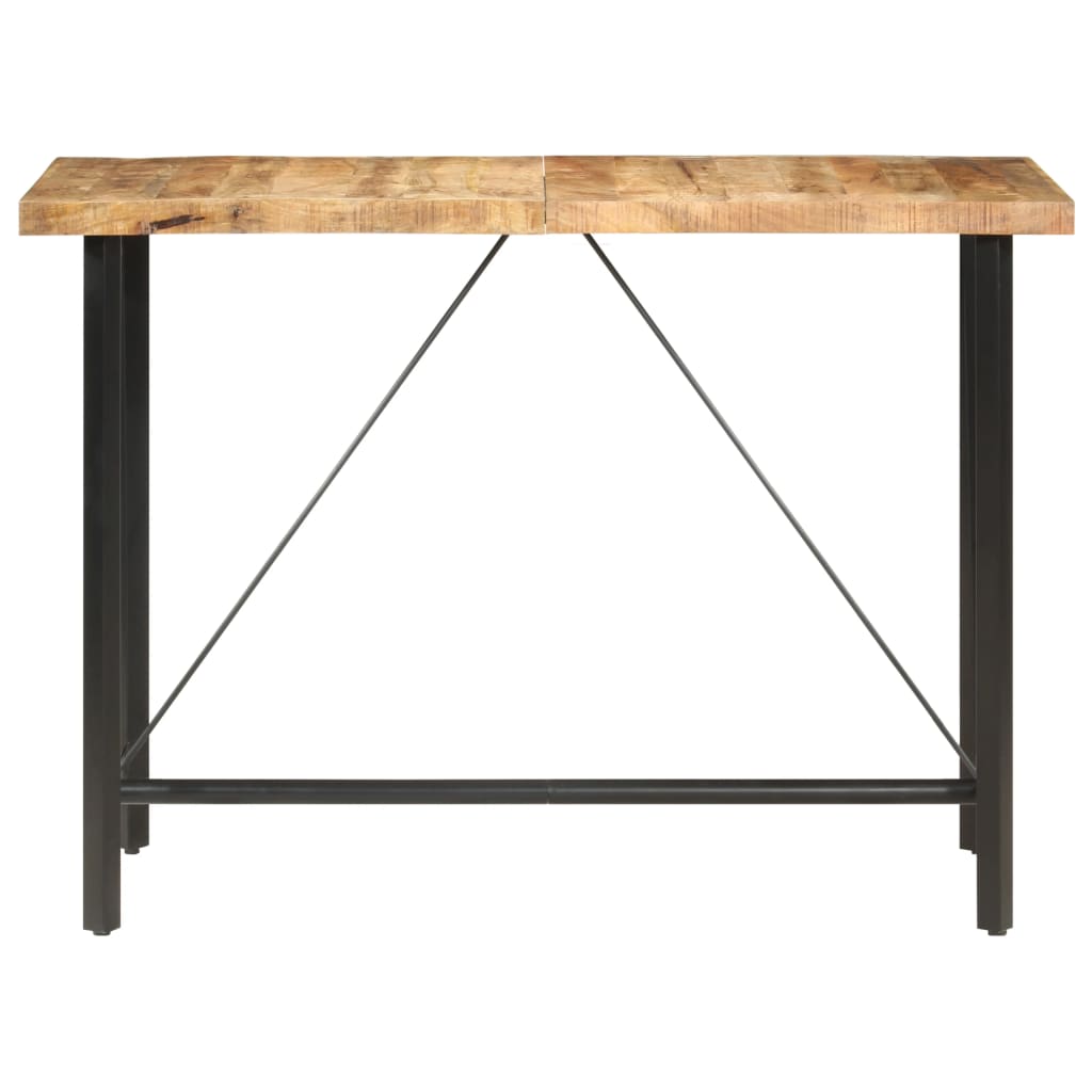 Bar table 150x70x107 cm Rough Mango Wood