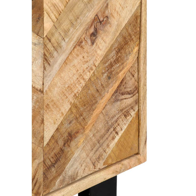 vidaXL Bedside Cabinet 40x30x50 cm Solid Mango Wood - House of Isabella AU