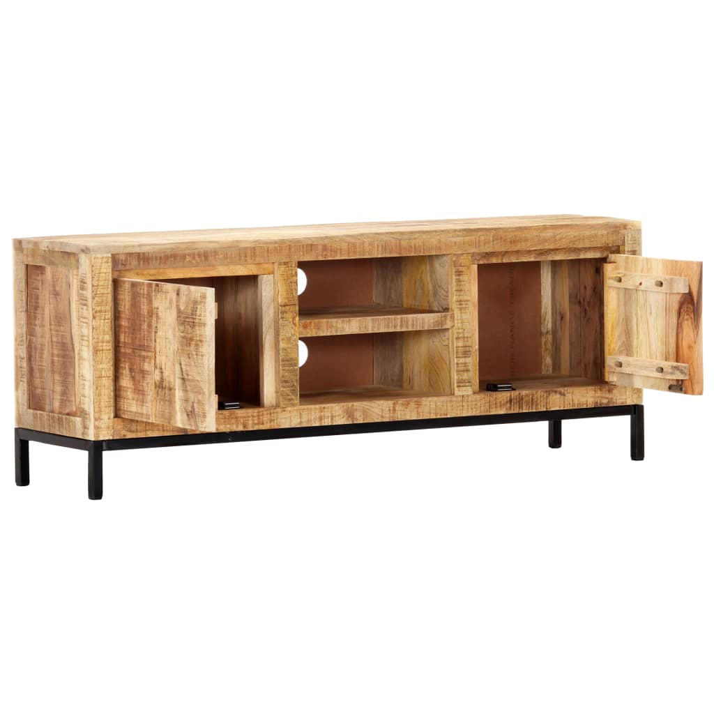 vidaXL TV Cabinet 118x30x45 cm Solid Mango Wood - House of Isabella AU