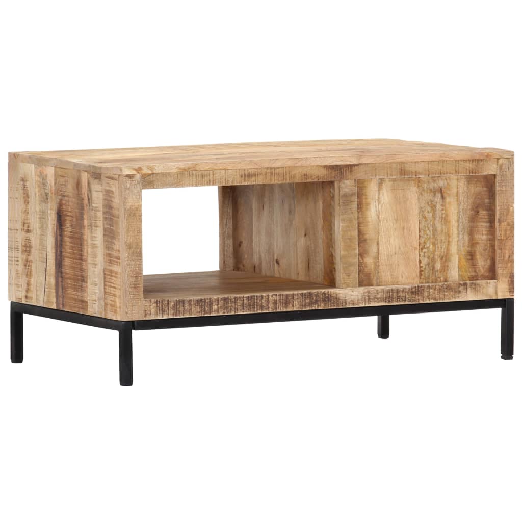 vidaXL Coffee Table 88x50x42 cm Solid Mango Wood - House of Isabella AU