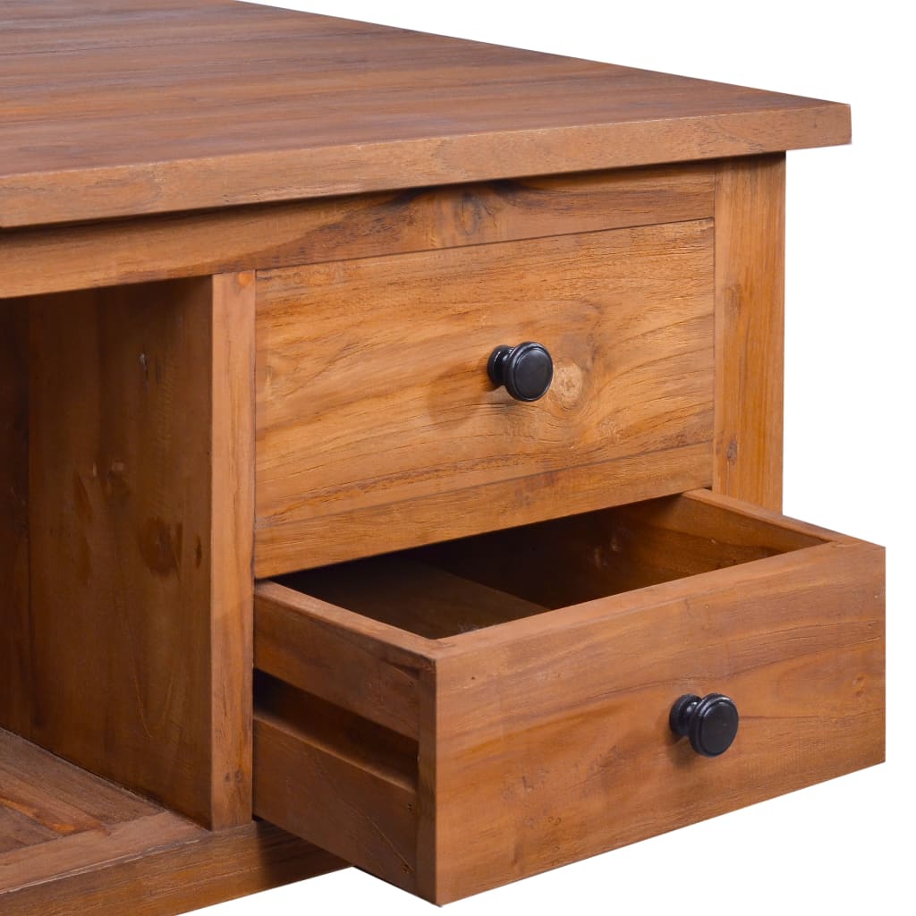 Coffee Table 68x68x33 cm Solid Teak Wood