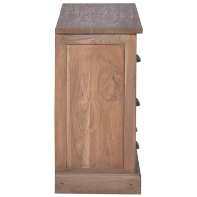 Sideboard 90x30x58 cm Solid Teak Wood