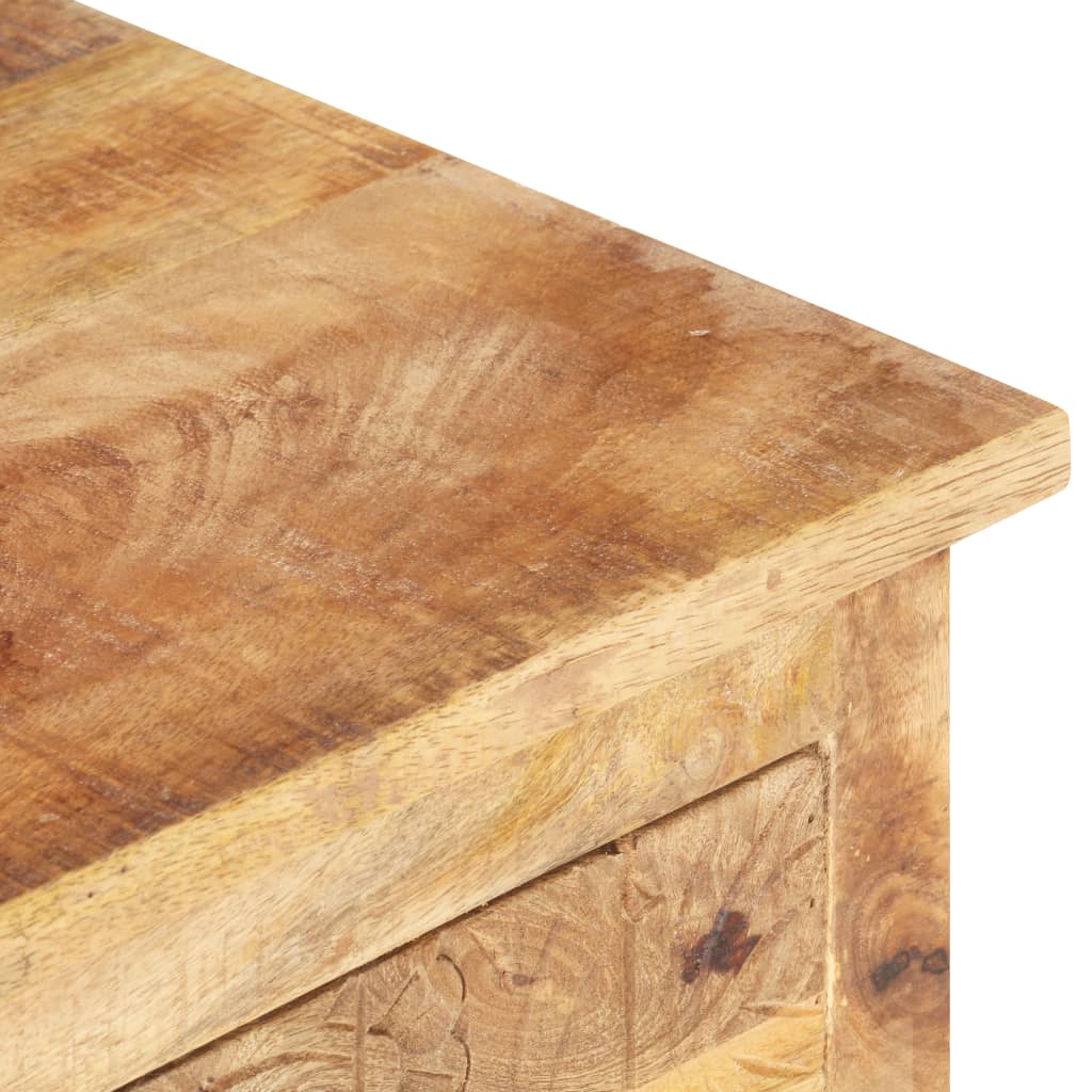 Coffee Table 100x55x40 cm Rough Mango Wood