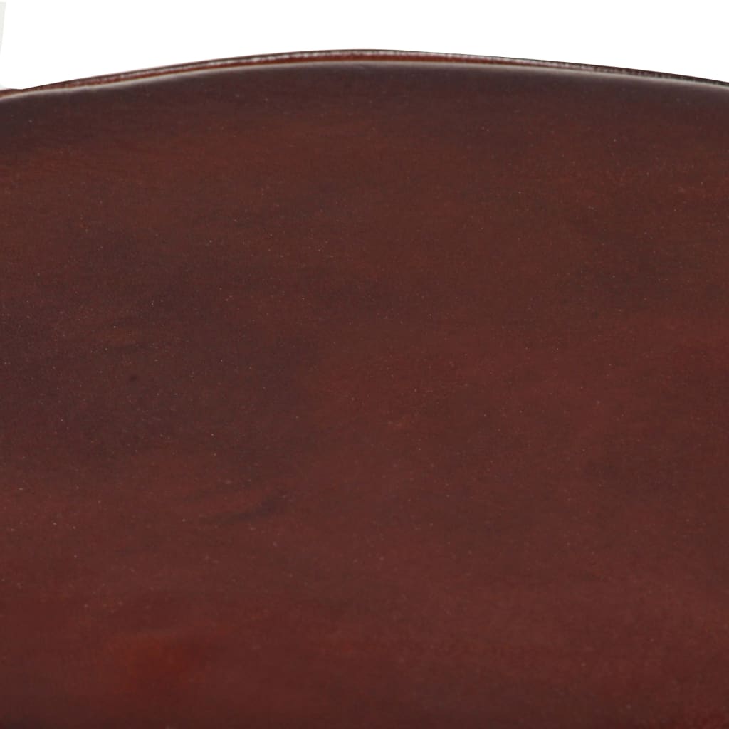Bar Stools 2 pcs 76 cm Real Leather