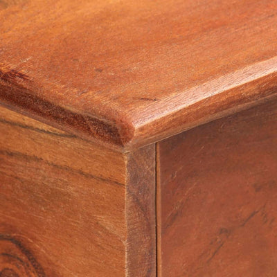 Sideboard 135x35x75 cm Solid Acacia Wood
