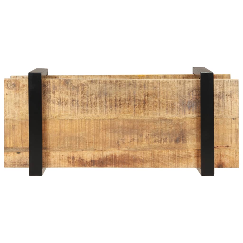 TV Cabinet 90x40x40 cm Rough Mango Wood