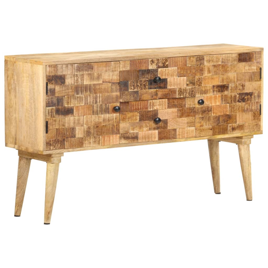 Sideboard 120x30x70 cm Solid Mango Wood