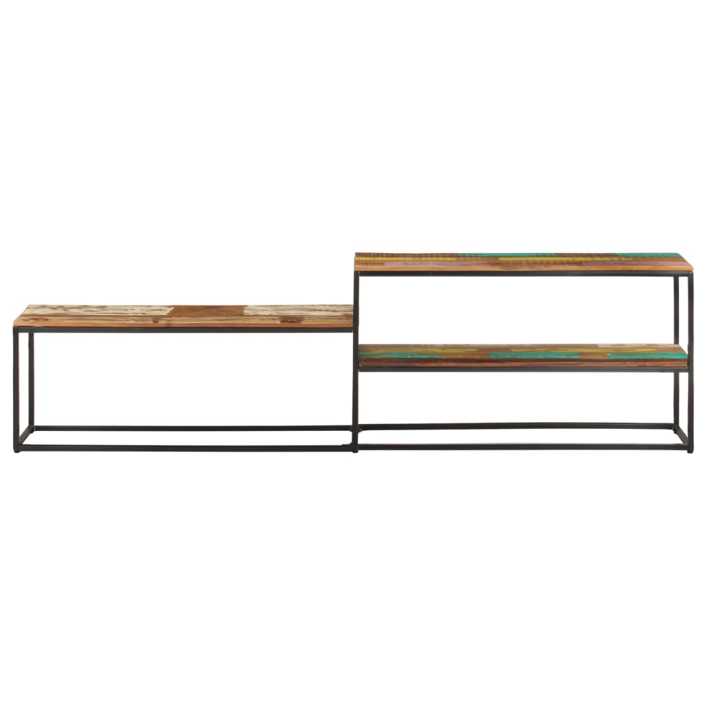 TV Cabinet 180x30x50 cm Solid Reclaimed Wood