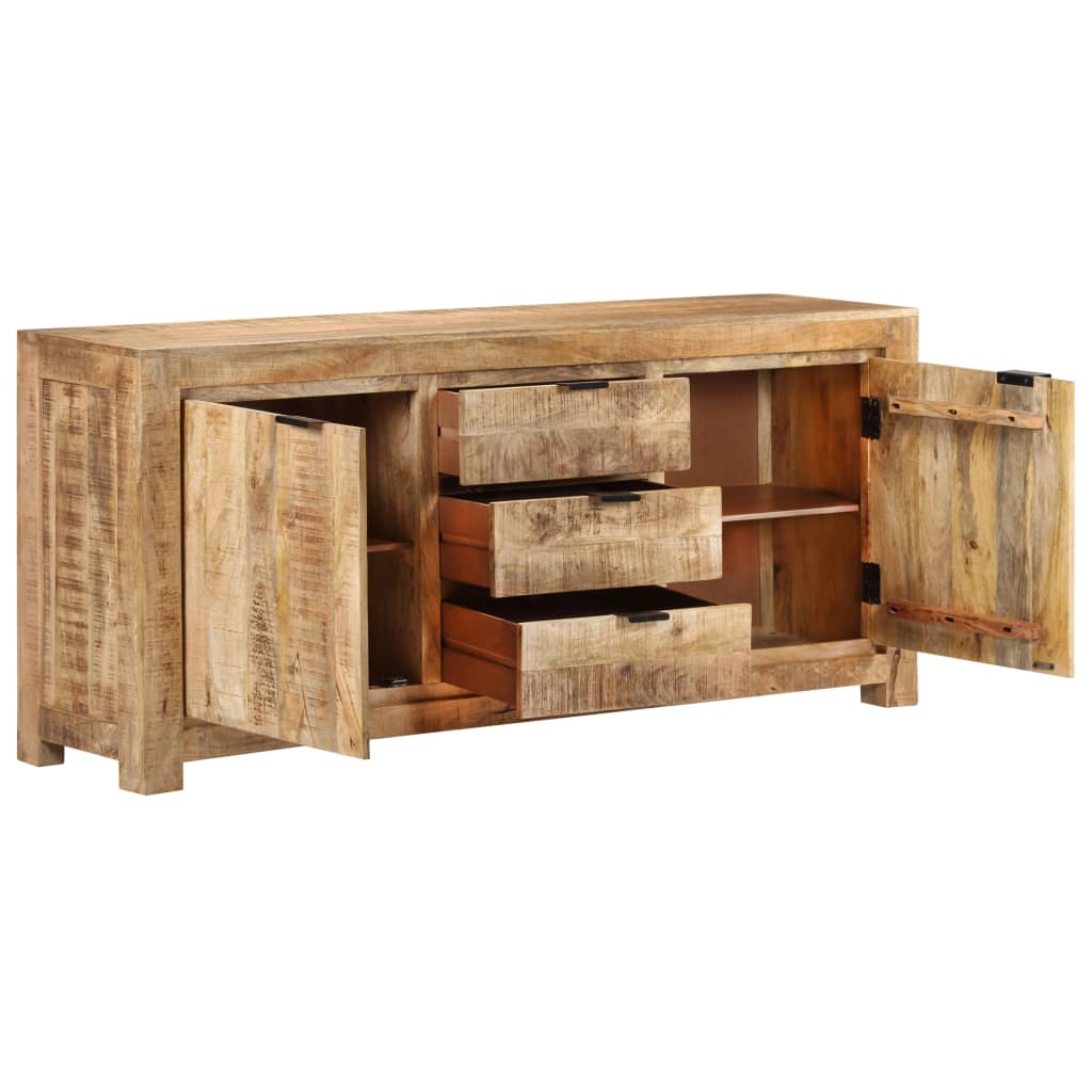 Sideboard 175x40x75 cm Rough Mango Wood