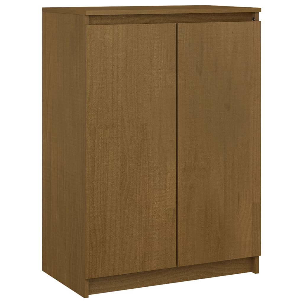 Sideboard Honey Brown 60x36x84 cm Solid Pinewood