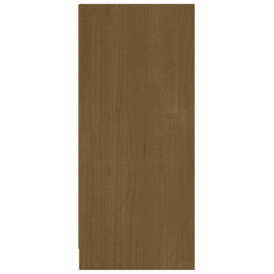 Sideboard Honey Brown 70x33x76 cm Solid Pinewood