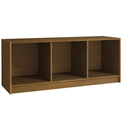 TV Cabinet Honey Brown 104x33x41 cm Solid Pinewood
