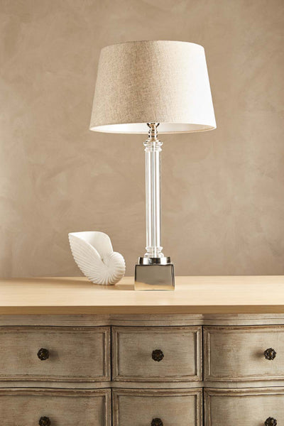 Rockpool table lamp in nickel - House of Isabella AU