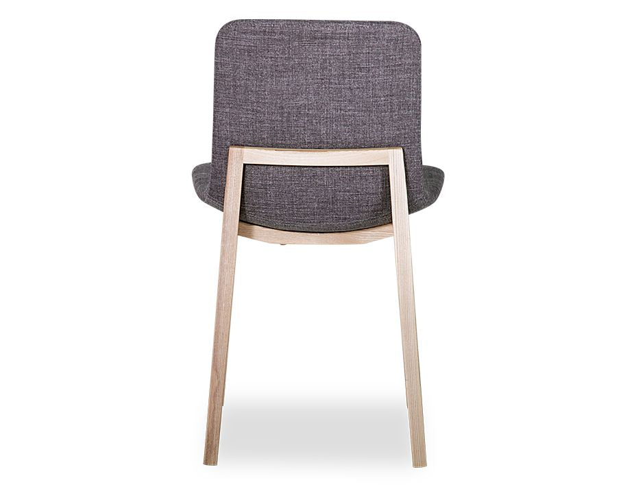 Ara Chair - Natural - Charcoal Fabric