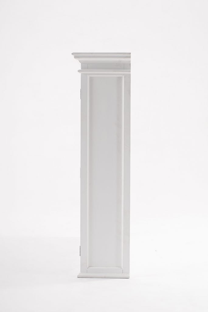 Glass-Display Hutch Unit - Classic White