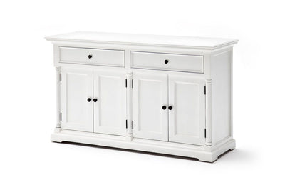 Hutch Cabinet - Classic White