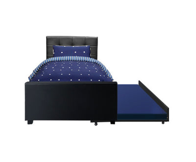 Artiss Bed Frame King Single Size Trundle Daybed Black