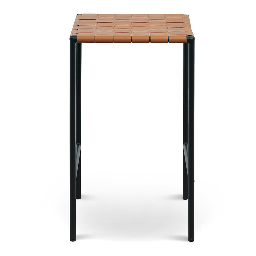 Black Frame Bar stool - Tan (Set of 2)