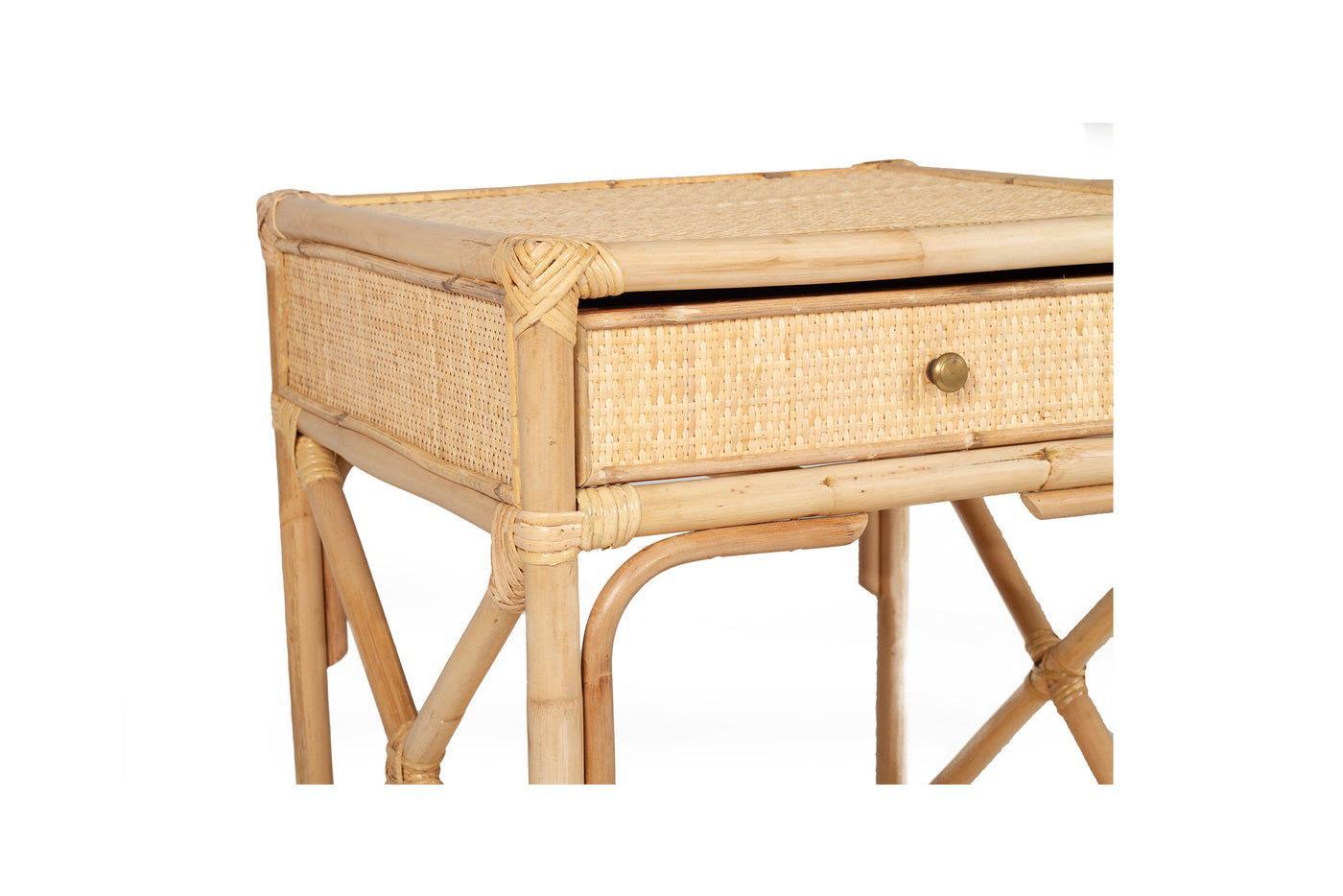 Jersey Bedside Table - Natural