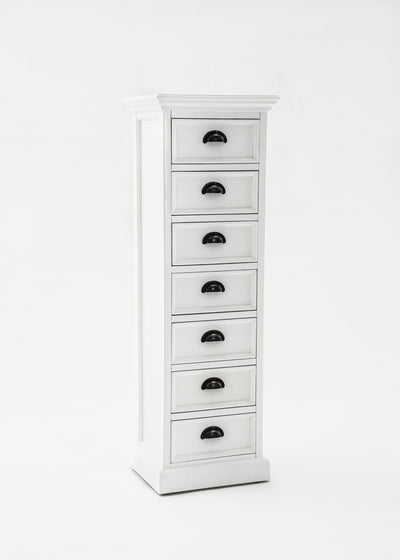 Storage Tower with Drawers - Classic White
