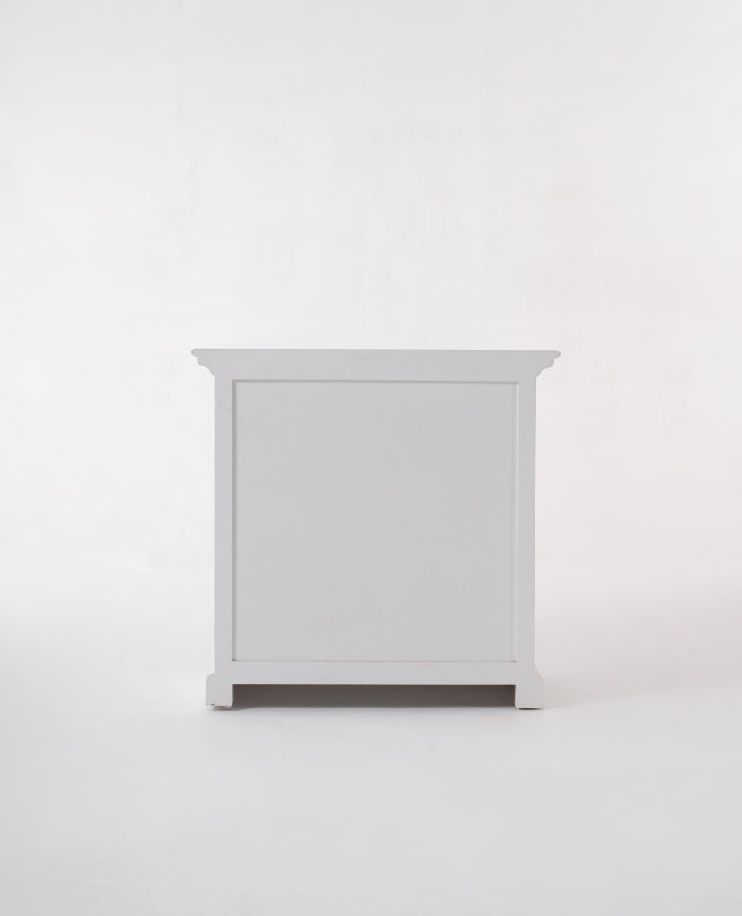 Bedside Drawer Unit - Classic White