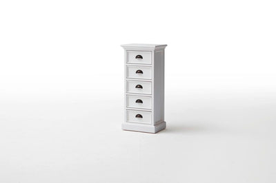 Storage Unit with Drawers - Classic White