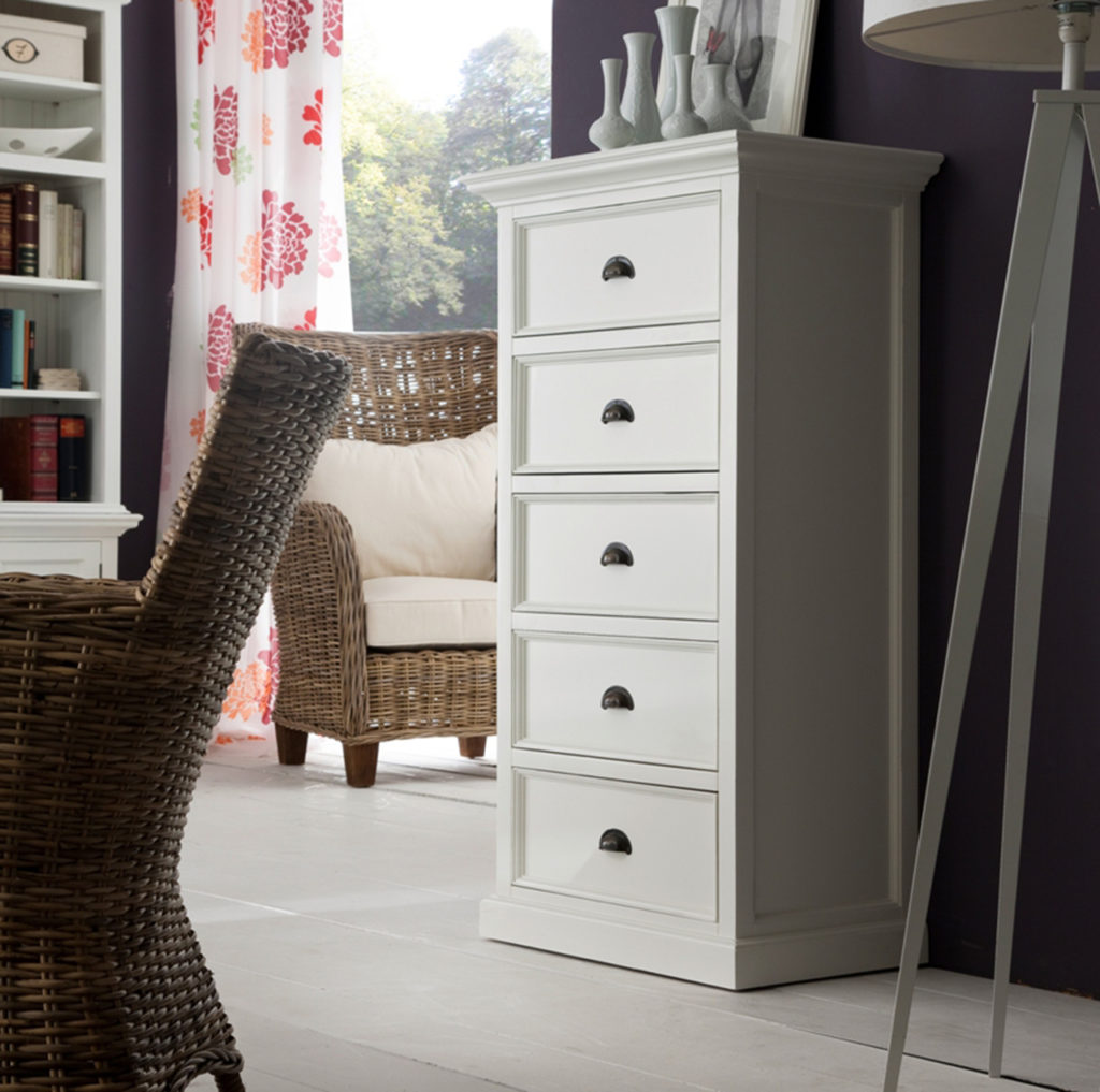 Chest of Drawers - Classic White
