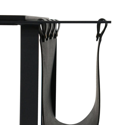 55cm Side Table - Full Black
