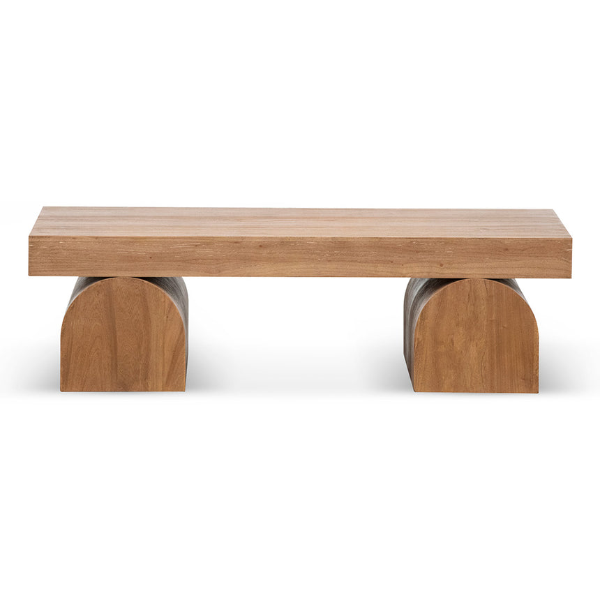 1.3m Elm Coffee Table - Natural