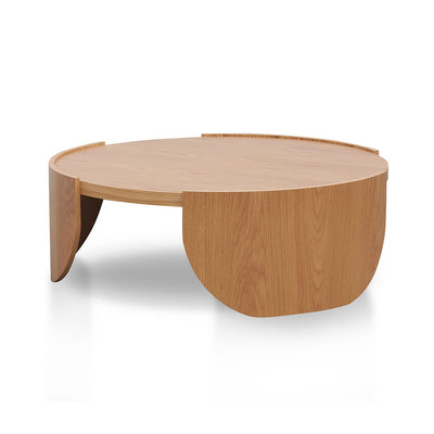 1.1m Round Coffee Table - Natural