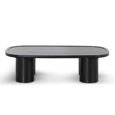 1.4m Coffee Table - Full Black