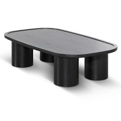 1.4m Coffee Table - Full Black