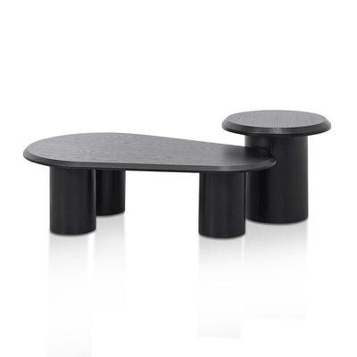 Chen Nested Table - Black Oak