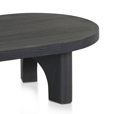 140cm Coffee table - Full Black
