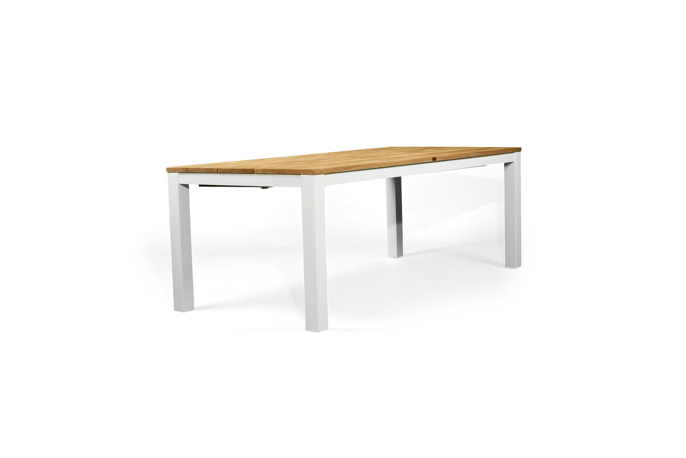 Carmel Outdoor Extension Table 2.3m - White Powder Coated Legs