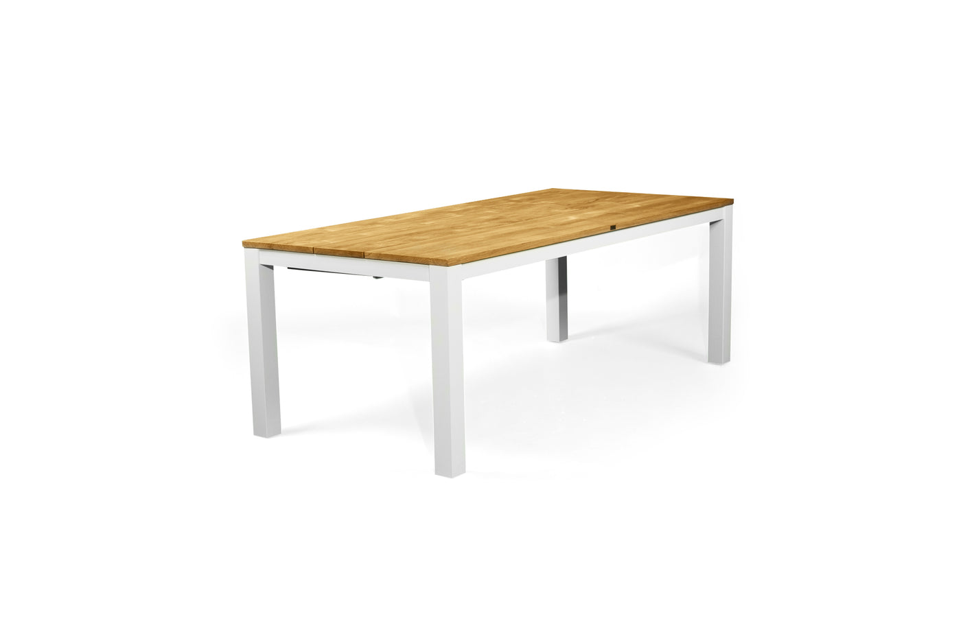 Carmel Outdoor Extension Table 2.3m - White Powder Coated Legs
